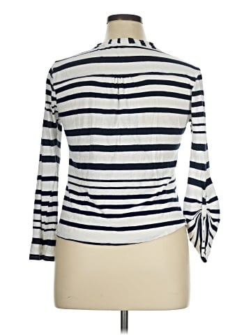 Hillard & Hanson Long Sleeve Polo (view 2)