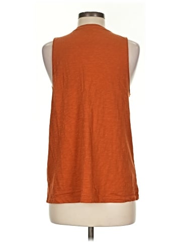 Madewell Whisper Cotton V-Neck Pocket Tank (view 2)