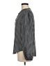 Shein Houndstooth Black Long Sleeve Blouse Size 6 - photo 5