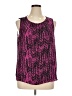 Apt. 9 100% Polyester Pink Sleeveless Blouse Size XL - photo 1
