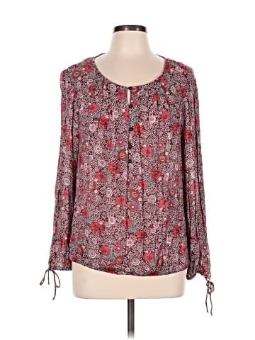 Lucky Brand Long Sleeve Blouse (view 1)