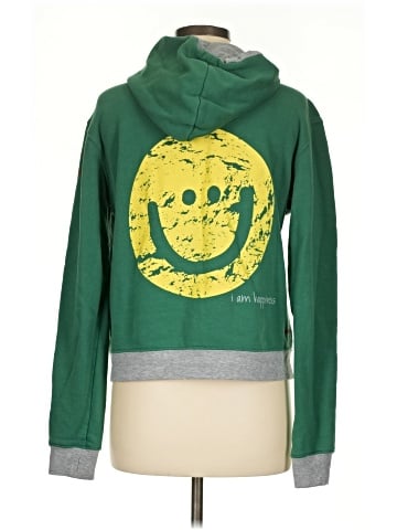 Peace Love World Zip Up Hoodie (view 2)