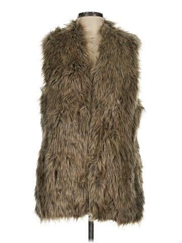 Banana Republic Faux Fur Vest (view 1)