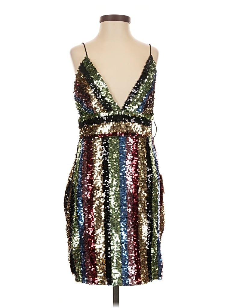 Pre-owned By The Way. Cocktail Dress In Gold