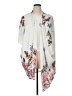 Charlotte Russe 100% Polyester White Kimono Size 1X - photo 1