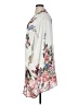 Charlotte Russe 100% Polyester White Kimono Size 1X - photo 5