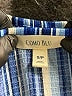 Como Blu Stripes Blue Long Sleeve Button-Down Shirt Size S - photo 7