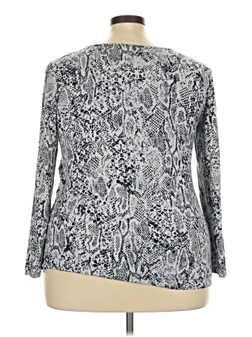 Chico's 3/4 Sleeve T-Shirt (view 2)