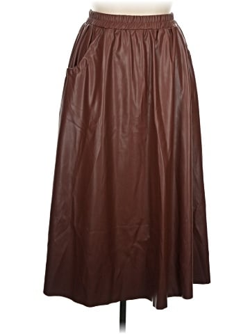 Assorted Brands Faux Leather Skirt (view 1)