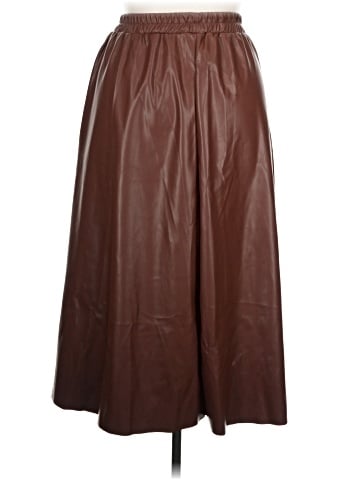 Assorted Brands Faux Leather Skirt (view 2)