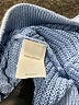 J.Jill 100% Cotton Chevron-herringbone Blue Pullover Sweater Size XS - photo 8