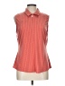 Tommy Hilfiger Orange Sleeveless Blouse Size L - photo 1