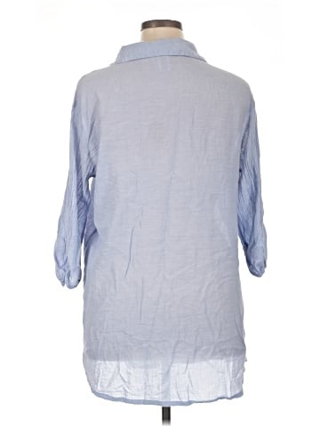 Dotti 3/4 Sleeve Button-Down Shirt (view 2)