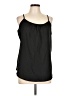 Faded Glory 100% Polyester Black Sleeveless Blouse Size L - photo 1