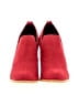 Jolimall Color Block Red Ankle Boots Size 7 - photo 2