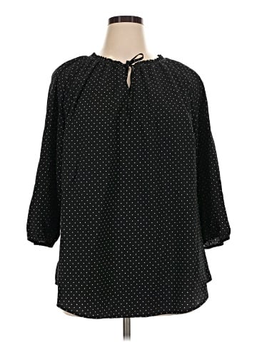 Croft & Barrow 3/4 Sleeve Blouse (view 1)