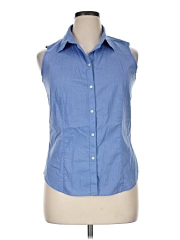 Talbots Outlet Sleeveless Button-Down Shirt (view 1)