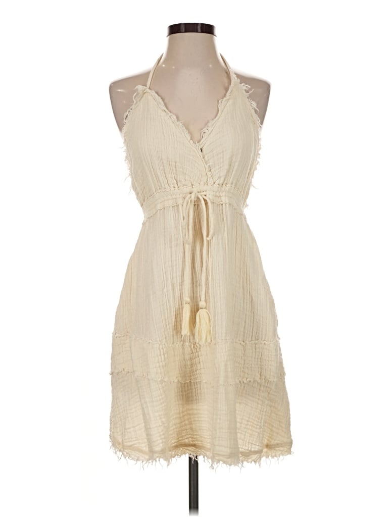 Pre-owned Elan Casual Dress In Ivory