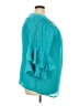Robert Louis Teal 3/4 Sleeve Blouse Size 3X - photo 4