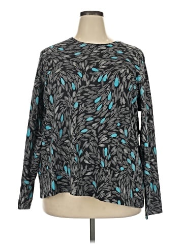 Croft & Barrow Long Sleeve Blouse (view 1)