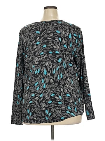 Croft & Barrow Long Sleeve Blouse (view 2)