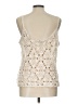 Zara Ivory Sleeveless Blouse Size L - photo 2