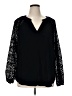 Torrid Black Long Sleeve Blouse Size 1X Plus (1) - photo 1