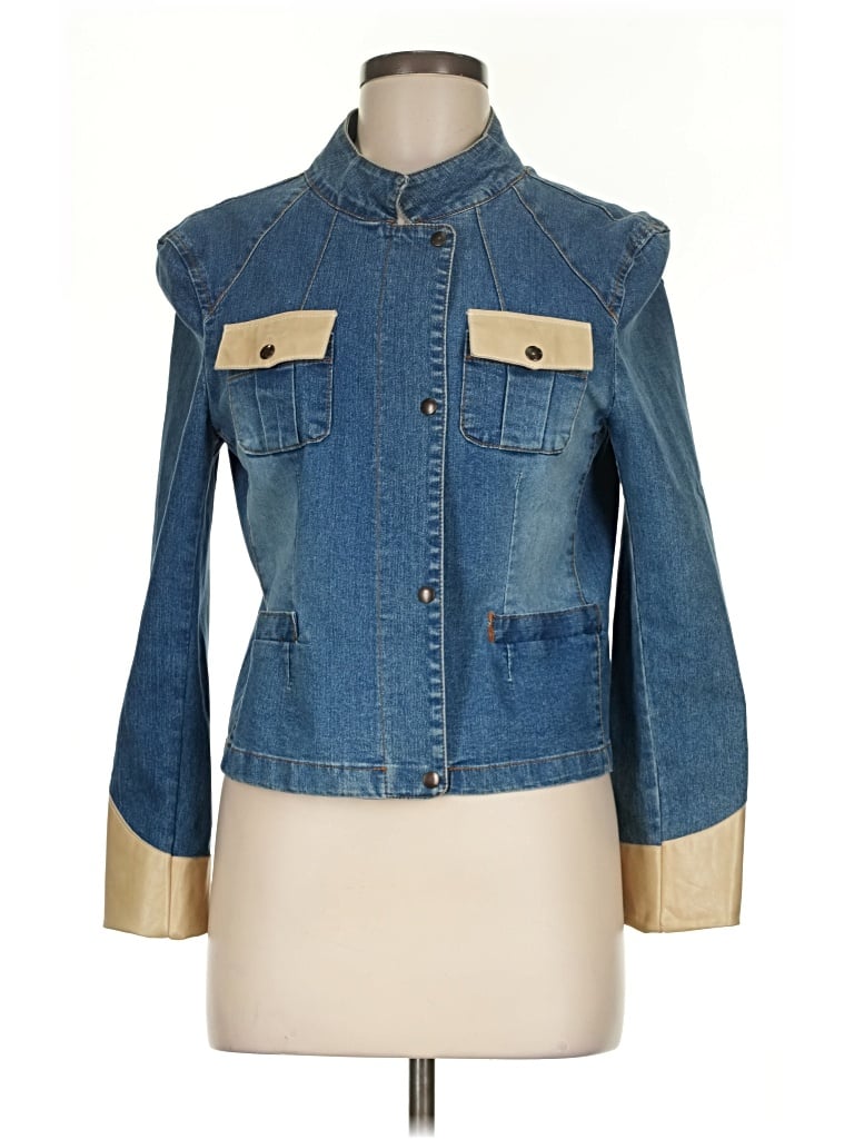 Pre-owned Mackage Denim Jacket In Blue