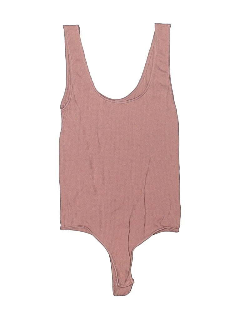 Pre-owned Skims Bodysuit In Pink