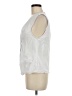Vigoss White Sleeveless Button-Down Shirt Size M - photo 5