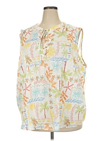 St. John's Bay Sleeveless Blouse (view 1)