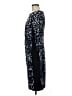 Kasper Animal Print Blue Cocktail Dress Size 6 - photo 5