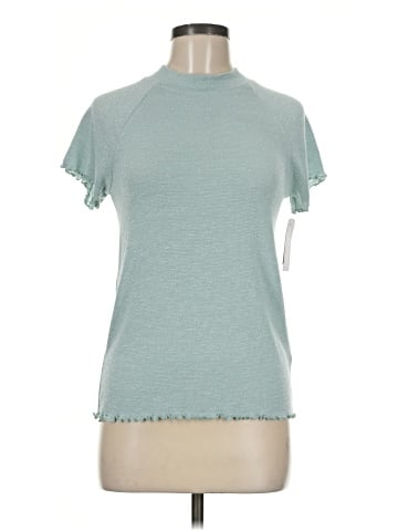 Melrose and Market Short Sleeve Turtleneck (view 1)