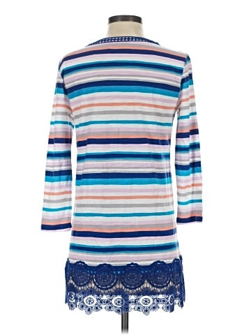 Lands' End 3/4 Sleeve Blouse (view 2)
