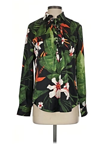 Lauren by Ralph Lauren Long Sleeve Blouse (view 1)