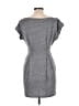 Twenty One Solid Gray Casual Dress Size L - photo 2
