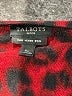 Talbots 100% Wool Animal Print Red Wool Cardigan Size S (petite) - photo 9