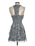 BCBGeneration 100% Polyester Paisley Blue Cocktail Dress Size 2 - photo 2