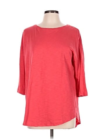Chico's 3/4 Sleeve T-Shirt (view 1)