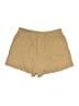 Zara Solid Tan Khaki Shorts Size L - photo 2