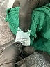 bryn WALKER Plaid Black Green Poncho Size L - photo 8
