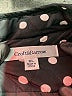 Croft & Barrow 100% Polyester Polka Dots Black Vest Size XL - photo 6