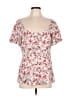 Torrid Ivory Short Sleeve Blouse Size Lg Plus (0) - photo 1