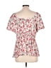 Torrid Ivory Short Sleeve Blouse Size Lg Plus (0) - photo 2