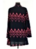 Alya Chevron-herringbone Red Cardigan Size M (estimated) - photo 2