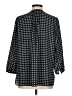 NYDJ 100% Polyester Polka Dots Black 3/4 Sleeve Blouse Size M - photo 2