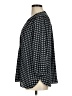 NYDJ 100% Polyester Polka Dots Black 3/4 Sleeve Blouse Size M - photo 5