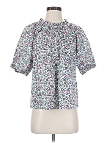 J.Crew Factory Store Short Sleeve Blouse (view 1)