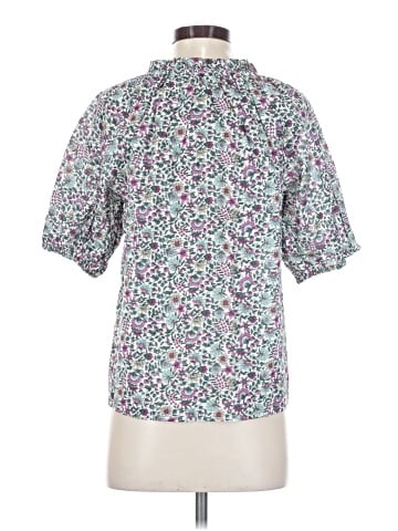 J.Crew Factory Store Short Sleeve Blouse (view 2)