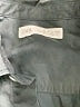 Zara Solid Black Long Sleeve Button-Down Shirt Size 9 - photo 3